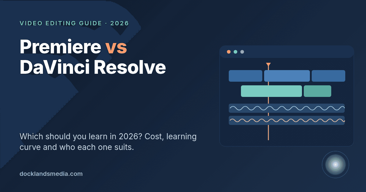 Premiere vs DaVinci Resolve: which should you learn in 2026?